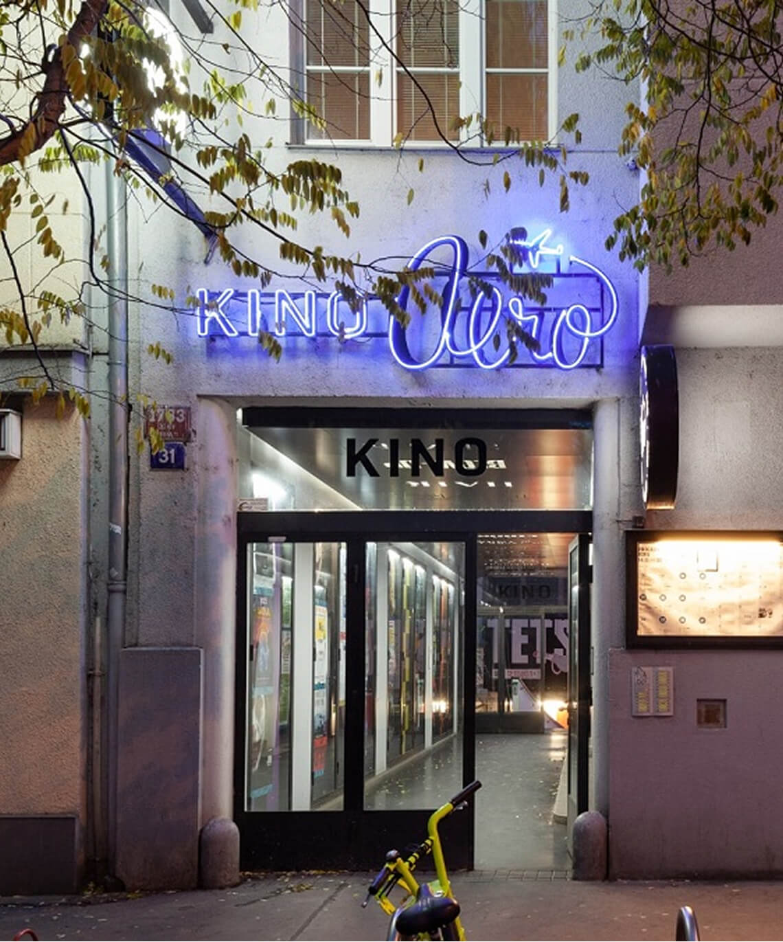Kino Areo v okolí Yards Žižkov.
