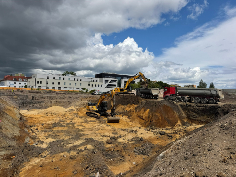 Construction of the Yards Žižkov Project Has Begun